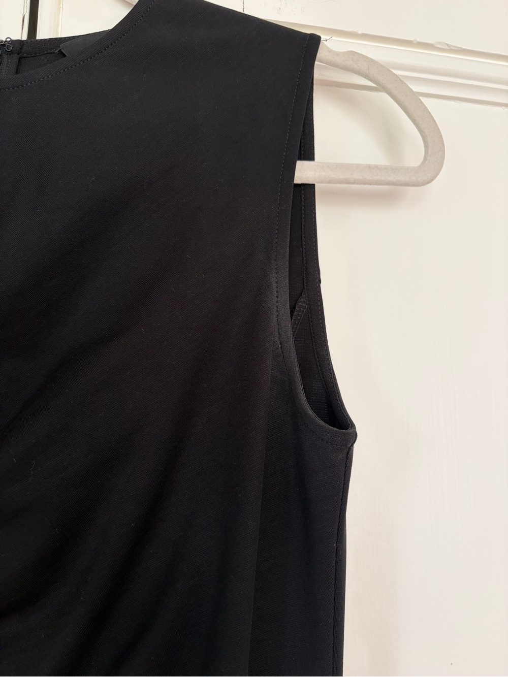 J. Crew Black Sleeveless Midi Sheath Dress - Picture 6 of 7